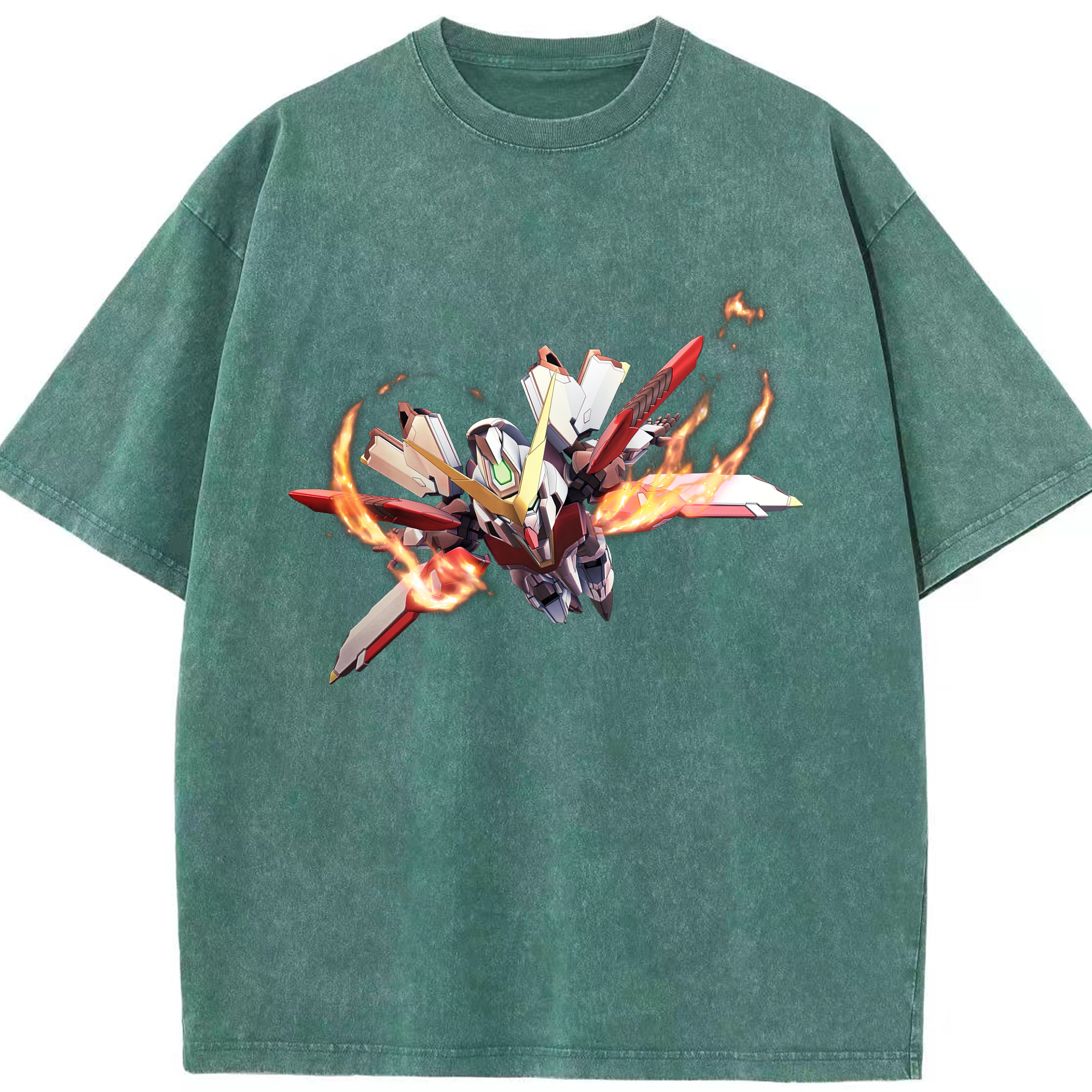 （画像用） 機動戦士ガンダム Mobile Suit Gundam 綿100% ヴィンテージ風 半袖Tシャツ（フロントプリント）